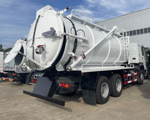 Camión de Limpieza de Alcantarillado Diésel con Dirección Izquierda Euro2 <span class=keywords><strong>Vicam</strong></span> Sewer Howo 6X4 400HP, Camión Remolque de Servicio Pesado para Vacío de Tanques Sépticos - Product Image 3