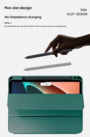 Casing Flip Tablet kulit magnetik TPU lembut, casing penutup untuk xiaomi Pad 7 Pro, casing 11.2 inci 2024, casing lembut, kulit PU magnetik, casing untuk xiaomi Pad 7