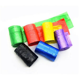 Sacs poubelles jetables neufs de marque, directement de l'usine, en matériau noir épaissi, 50*60 cm, pour usage domestique, vente en gros - Product Image 1