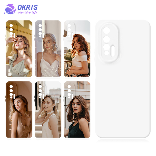 For Huawei Nova 13 Pro Glossy Blank Phone Case Personality 3D Soft Full Wrapped Film Sublimation Phone Cases for Huawei Nova 6