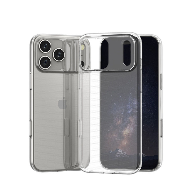 Ultra Thin Transparent Soft TPU Crystal Clear Mobile Phone Case for iPhone 18 17 16 15 14 13 12 11 Pro Max