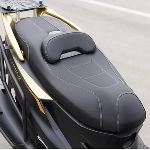 Siège de <span class=keywords><strong>moto</strong></span> personnalisé en cuir PU imperméable, antidérapant, <span class=keywords><strong>mousse</strong></span> épaisse, <span class=keywords><strong>confort</strong></span>, siège de <span class=keywords><strong>moto</strong></span> de tourisme pour KYMCO XTOWN CT250 - Product Image 5