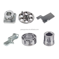 Pistons forgés en alliage d'aluminium sur mesure, services de forgeage par coulée à froid avec usinage CNC, OEM/ODM, marque YAANG, Guangdong