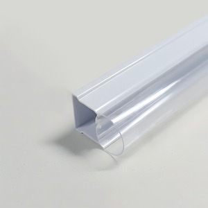 Tích hợp PolyCarbonate LED ống màu kép coextruded một mảnh nhựa ánh sáng khuếch tán cho tuyến tính thiết bị chiếu sáng - Product Image 2