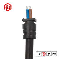 IP67 SR Zugentlastungs-Wasserdichter Steckverbinder 2-3-polig Stecker Buchse für Außen-LED-Beleuchtung Kabelbaum