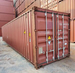 used 40hq high cube <b>container</b> clean interior minimal rust <b>water</b> tight suitable for cargo transport and site <b>storage</b> - Product Image 1
