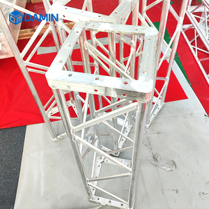 โครงถักอลูมิเนียมสีเงิน Damin STRAS3-161 ขายดี สำหรับแขวนลำโพง จอแสดงผลบนเวที หลังคา ได้รับการรับรองมาตรฐาน ISO/CE/TUV สำหรับคอนเสิร์ต - Product Image 2