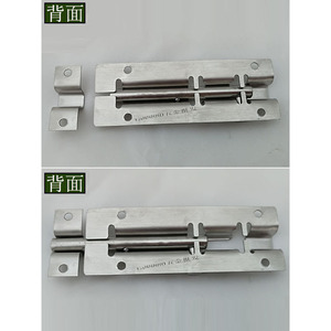 Pernos de Puerta de Acero Inoxidable Reforzados de 3-12 Pulgadas con Cara Central Expuesta de Alta Resistencia - Product Image 2