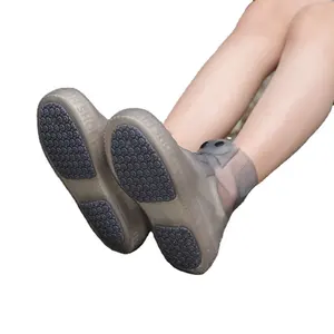 防水防滑硅胶PVC男女雨鞋套