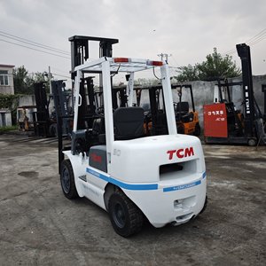 TCM 3Ton Forklift Used Diesel Forklift FD30 3Ton with Japanese Original Isuzu <b>Engine</b> - Product Image 5