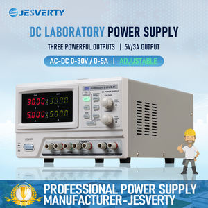 QJ3005Glll 315W Fuente de alimentación de escritorio regulada por CC de 3 vías 0-30V 0-5A Ajustable, pantalla de 3 dígitos, protección de limitación de corriente - Product Image 2