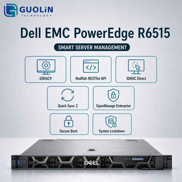 Scalable Enterprise Applications Data Center Infrastructure Virtualization AMD EPYC Dell PowerEdge R6515 Rack Server