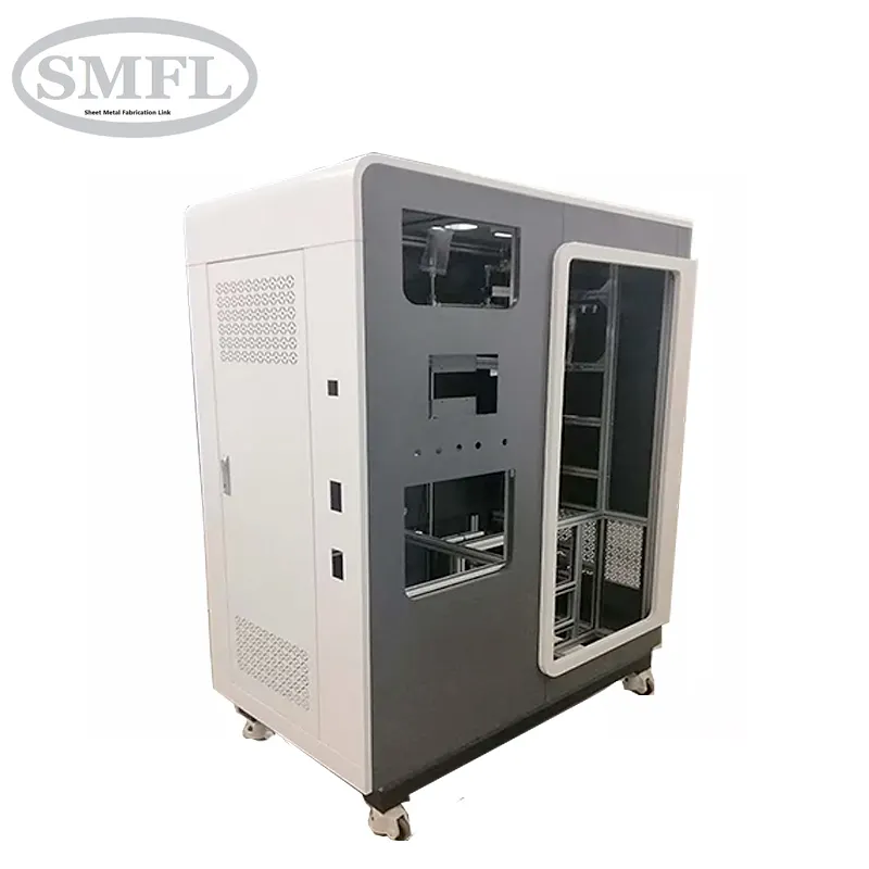 SMFL Metal Cover Laser CNC Cutting Operation Station Cabinet Custom