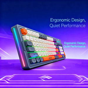 Jedel Tùy Chỉnh Nhà Sản Xuất Đầy Đủ Kích Thước Có Dây Chiếu Sáng Màng Bàn Phím Chuyển Đổi Màu Đỏ <span class=keywords><strong>LED</strong></span> RGB Đèn Nền Có Dây Gamer PC Máy Tính - Product Image 6