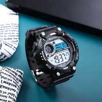 Jam Tangan Digital Sport SCMI 6627 Unisex Remaja Tahan Guncangan Tali TPU Stopwatch Tahan Air Jam Elektronik Pelajar Pasokan Grosir