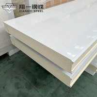Panel Insulasi Sandwich Board Polyurethane (PU) untuk Cold Storage dan Pabrik Pengolahan Makanan