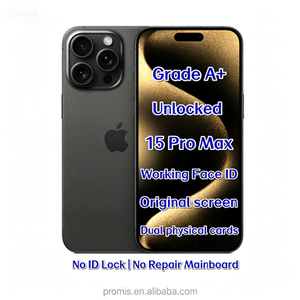 Wholesale Unlocked <strong>iPhone</strong> 15 <strong>Pro</strong> <strong>Max</strong> Black Titanium <strong>256GB</strong> Original iOS Smartphone High Performance Mobile Phone Reseller Bulk - Product Image 1