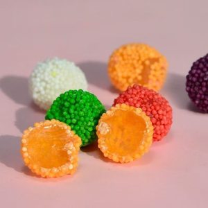Caramelos <span class=keywords><strong>de</strong></span> Goma con Sabor a Frutas, Crujientes y Coloridos, en Bolsa, <span class=keywords><strong>de</strong></span> Fabricantes Chinos OEM - Product Image 3