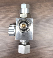 Conjunto de Válvula No Extraíble Serie MCX-110/330, Interruptor SF6, Medición de Micro Agua, Acero Inoxidable 304, Presión de 1.0MPa, Xian