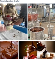 Templadora de Chocolate Commerciale avec Canilla - Machine à Chocolat Professionnelle