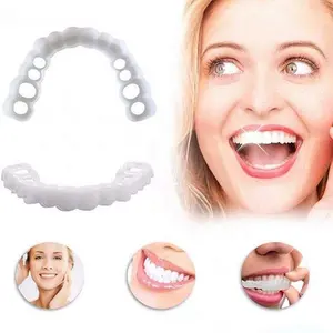 OEM ODM новые аксессуары для отбеливания зубов изготовленные на заказ комфортные идеальные зубные протезы для Хэллоуина и украшения