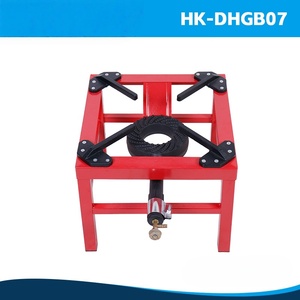 Horno de fundición de gas portátil de metal rojo con soporte ajustable y control de llama para soldadura, calefacción, manualidades al aire libre - Product Image 2
