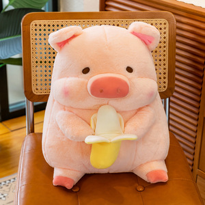 Peluche de Cerdo Banana Lulu, Muñecos de Cerdo Gorditos, Peluche Personalizado, Lindo Cerdo de Peluche, Juguetes de Peluche, Peluches de Dibujos Animados para Niñas - Product Image 2