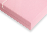 Herbruikbare deksel en bodem van papier, lint en strik voor verjaardag, Valentijnsdag, bruiloft, Moederdag, parfum, sieraden, cadeauverpakkingen