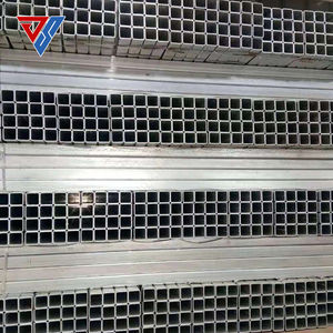 2x2 tubo quadrato in ferro 3x3 4x4 tubo quadrato zincato sezione scatola in acciaio zincato tubo quadrato fornitori - Product Image 4