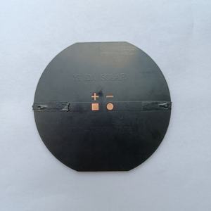 Fabrieksprijs Pv Cellenpaneel Zonne-Energie Custom Mini Zonnepanelen 3V Power 04W Kleine 200ma Rond Zonnepaneel 2 V Maat Dia 75 Mm - Product Image 2