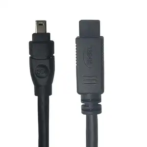 <span class=keywords><strong>FireWire</strong></span> <span class=keywords><strong>800</strong></span>/<span class=keywords><strong>Firewire</strong></span> 400-IEEE 1394ความเร็วสูง <span class=keywords><strong>Firewire</strong></span> 9 Pin ถึง4 Pin สำหรับ MacBook 1.8M 3M 4.5M 6FT 10FT 15FT - Product Image 1
