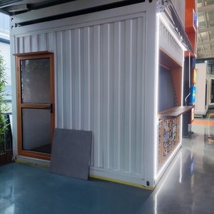 Maison mobile préfabriquée pliable en structure acier, mini-villa, bureau modulaire, cabine détachable, maison conteneur - Product Image 3
