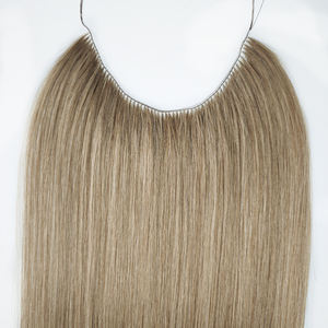 डबल खींची हुई पंख रेखा क्रोकेट मानव बाल वेफ्ट एक्सटेंशन - Product Image 4