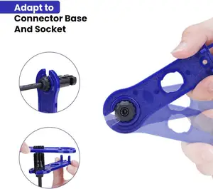 1 Pair Solar Connector Tool Assembly Spanners Wrenches Solar Panel Connector Tool PV Disconnect Removal Tools