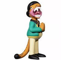 Figuras de Personajes de Dibujos Animados Encantadoras, Diseño Popular, Recién Llegadas, Modelos de Juguetes Hechos de Vinilo, Coleccionables para Niños