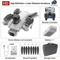 Drone RC L900 Professionnel avec Caméra HD 4K Ultra HD, Évitement d'Obstacles par Laser, Moteur Brushless, Pliable 6 Axes