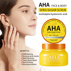 <span class=keywords><strong>Exfoliante</strong></span> corporal <span class=keywords><strong>de</strong></span> etiqueta privada, <span class=keywords><strong>exfoliante</strong></span> para aclarar el rostro, limpieza suave, piel áspera, nutre, <span class=keywords><strong>exfoliante</strong></span> hidratante con azúcar <span class=keywords><strong>de</strong></span> frutas - Product Image 3
