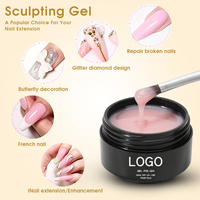 JOUS Factory Nail Supplies Hema Free Tpo Free Hard Gel Builder Mousse Nail Extension Soak Off Quick Nail Control Gel