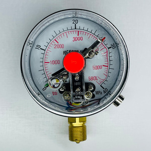 Manomètre hydraulique à commande électrique YTNXC-100, résistant aux chocs, contact électrique, manomètre hydraulique - Product Image 4