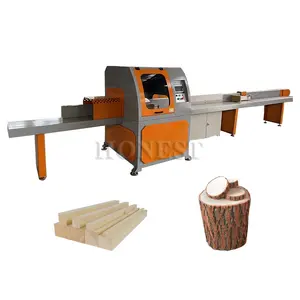 Serra eletrônica de madeira para corte transversal de paletes de estrutura avançada/máquina de corte de madeira/serra eletrônica para corte de madeira