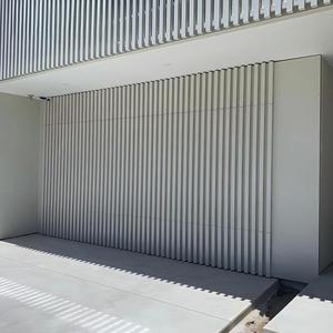 <span class=keywords><strong>Prix</strong></span> des portes de garage à grille dissimulée, sectionnelles verticales 16x8, télécommandées, couleur marron, style américain - Product Image 6