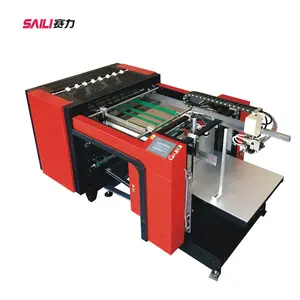 SAILI自動ギフトボックス精度V溝入れ/スロットマシン、紙切断機械