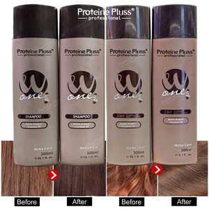 Queratina proteína Etiqueta Privada queratina colágeno mejora brillo proteína <span class=keywords><strong>biotina</strong></span> champú orgánico <span class=keywords><strong>y</strong></span> acondicionador conjunto para puntas abiertas - Product Image 2
