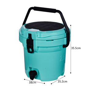 Rouser Outdoor Portable 2.5G Gallon 10L Plastic Wine Ice Bucket Cooler Box Camping & Hiking Cooling Box