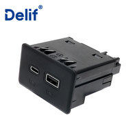 Repuestos de Auto, Enchufe USB de Plástico de 12V Tipo C 13525889 13525891 13536385 para Chevrolet Silverado 3500 GMC Cadillac