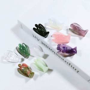 混合天使DIY水晶热销水晶天使翅膀雕像纪念摆件园艺户外装饰 - Product Image 5
