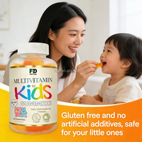 Gommes multivitaminées pour enfants, complément nutritionnel quotidien pour enfants, soutien immunitaire et stimulation de la croissance