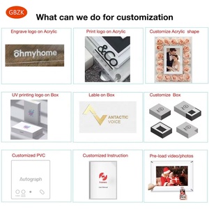 Tác phẩm nghệ thuật vòng lặp phát lại video MP4 Acrylic Khung ảnh kỹ thuật số hình ảnh hình ảnh 7 inch 256Mb-8GB 1024P <span class=keywords><strong>JPG</strong></span>,BMP nhựa, frameo ứng dụng - Product Image 6