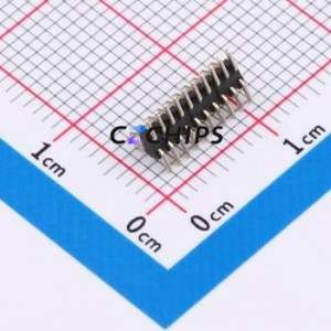 A100US-WS10P Pin Header SMD,P=1mm Connector ( Pin Structure: 2x10P )( Pitch: 1mm )( Row Spacing: 1mm ) - Product Image 2