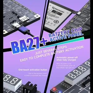 Carte de détection d'activation de batterie Mechanic BA27, outil de test d'activation et de charge de batterie de téléphone portable pour <span class=keywords><strong>iPhone</strong></span> et <span class=keywords><strong>Android</strong></span> - Product Image 3